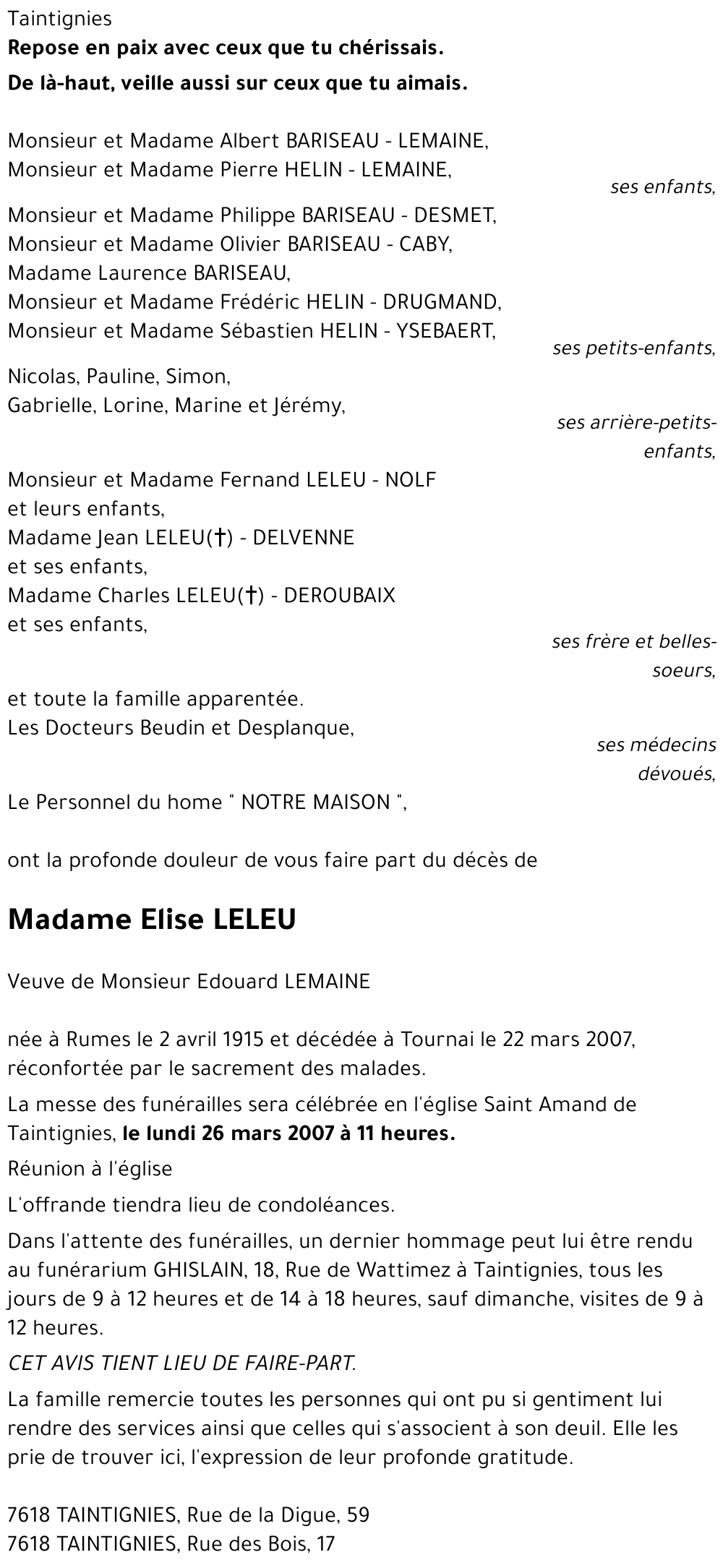 Elise LELEU
