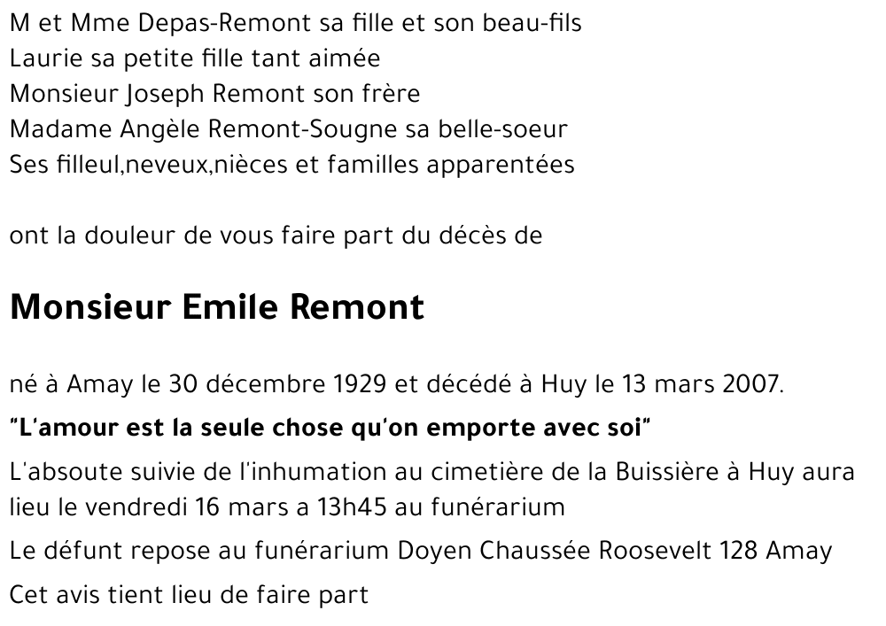 Emile Remont