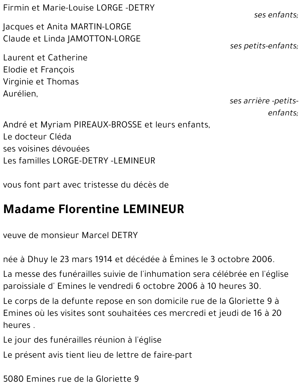 Florentine LEMINEUR