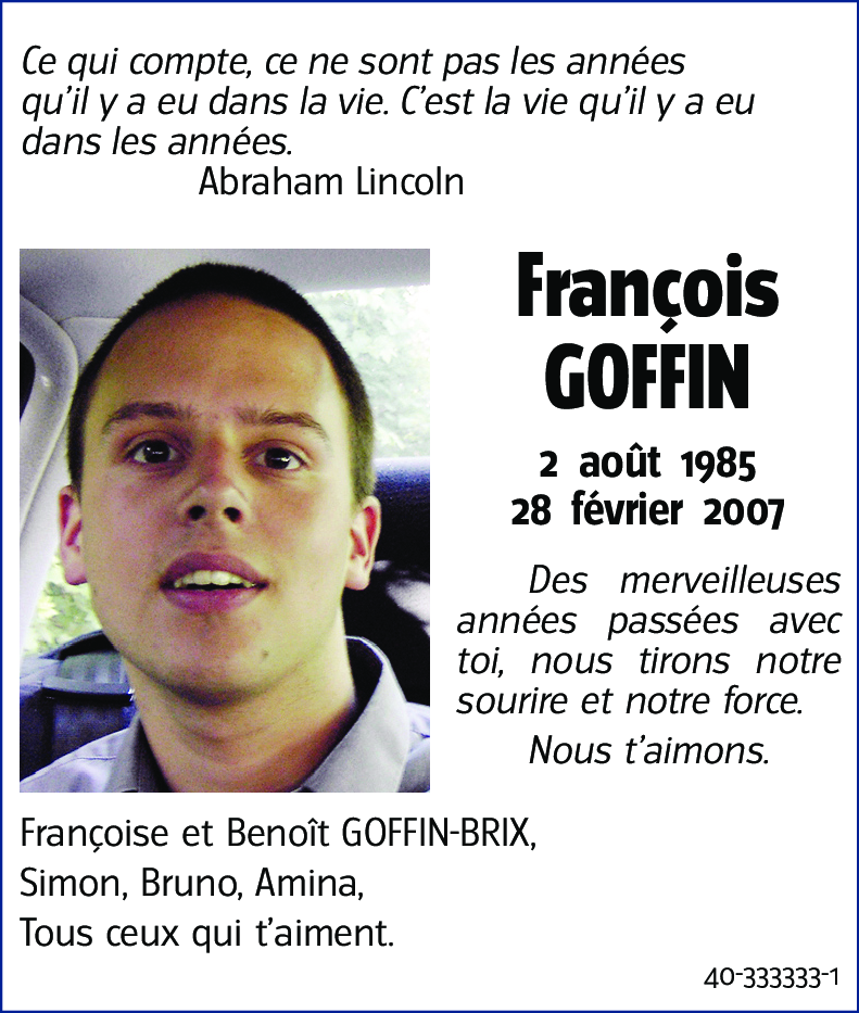 François GOFFIN