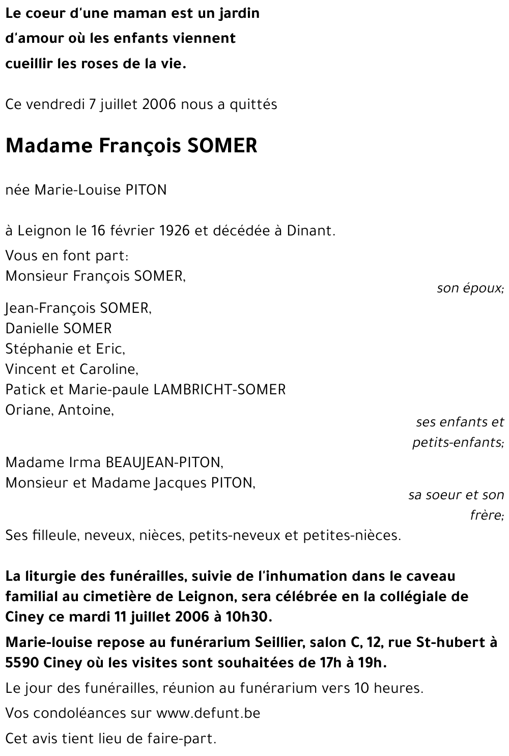 François SOMER