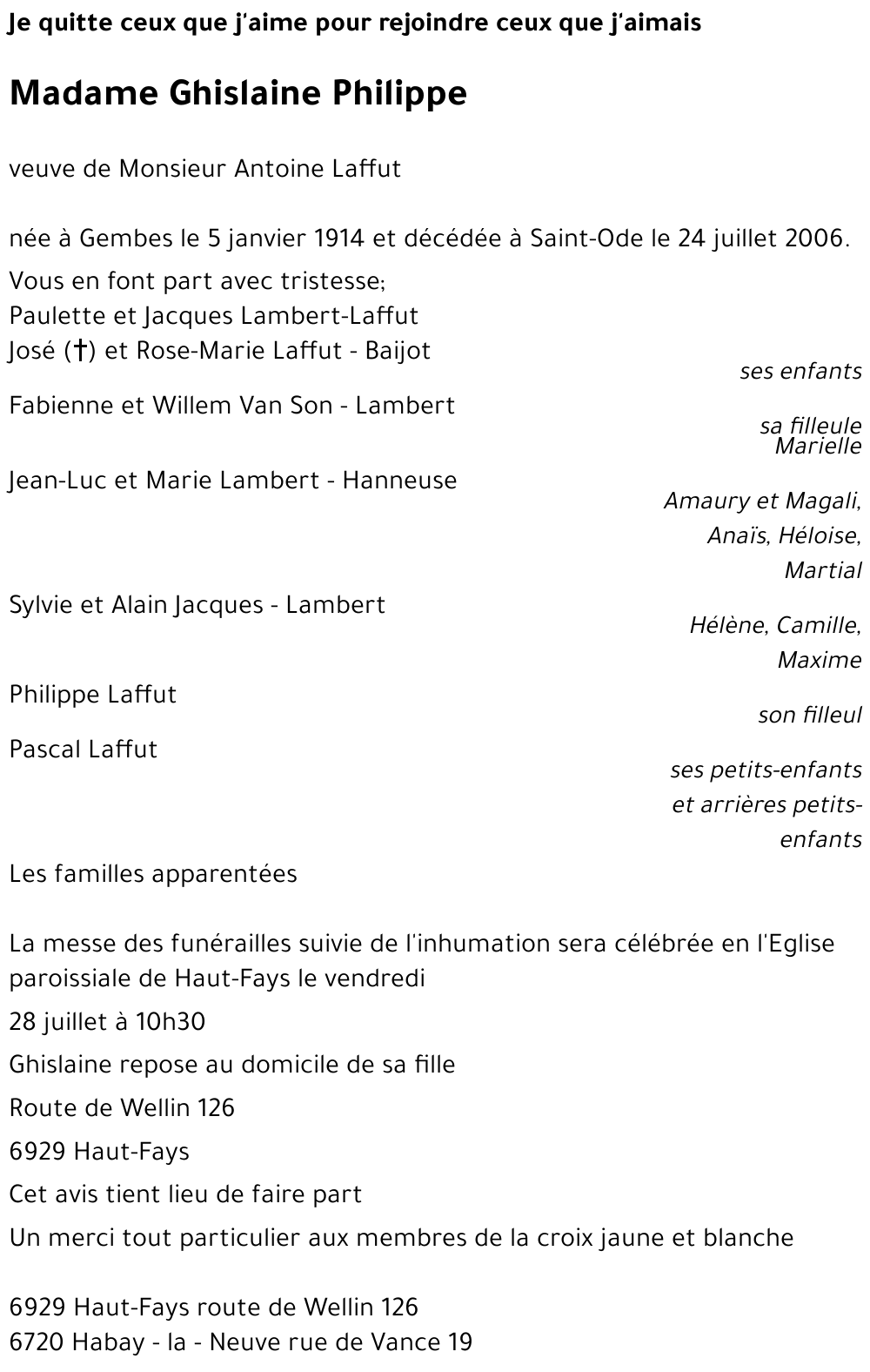 Ghislaine Philippe