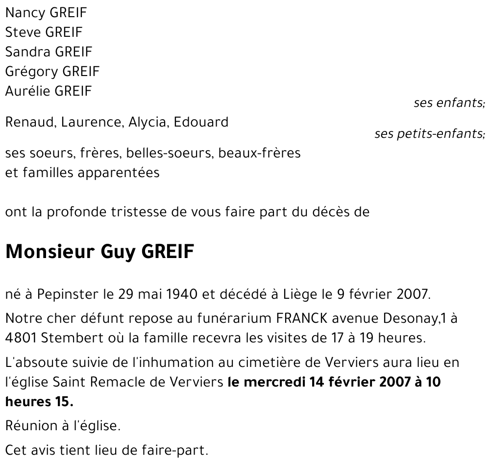 guy GREIF