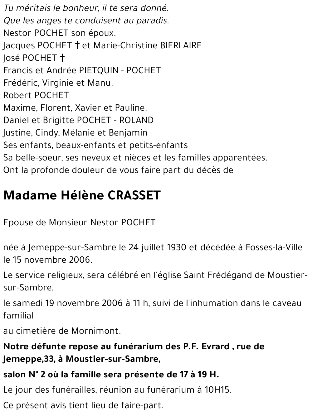 Hélène CRASSET