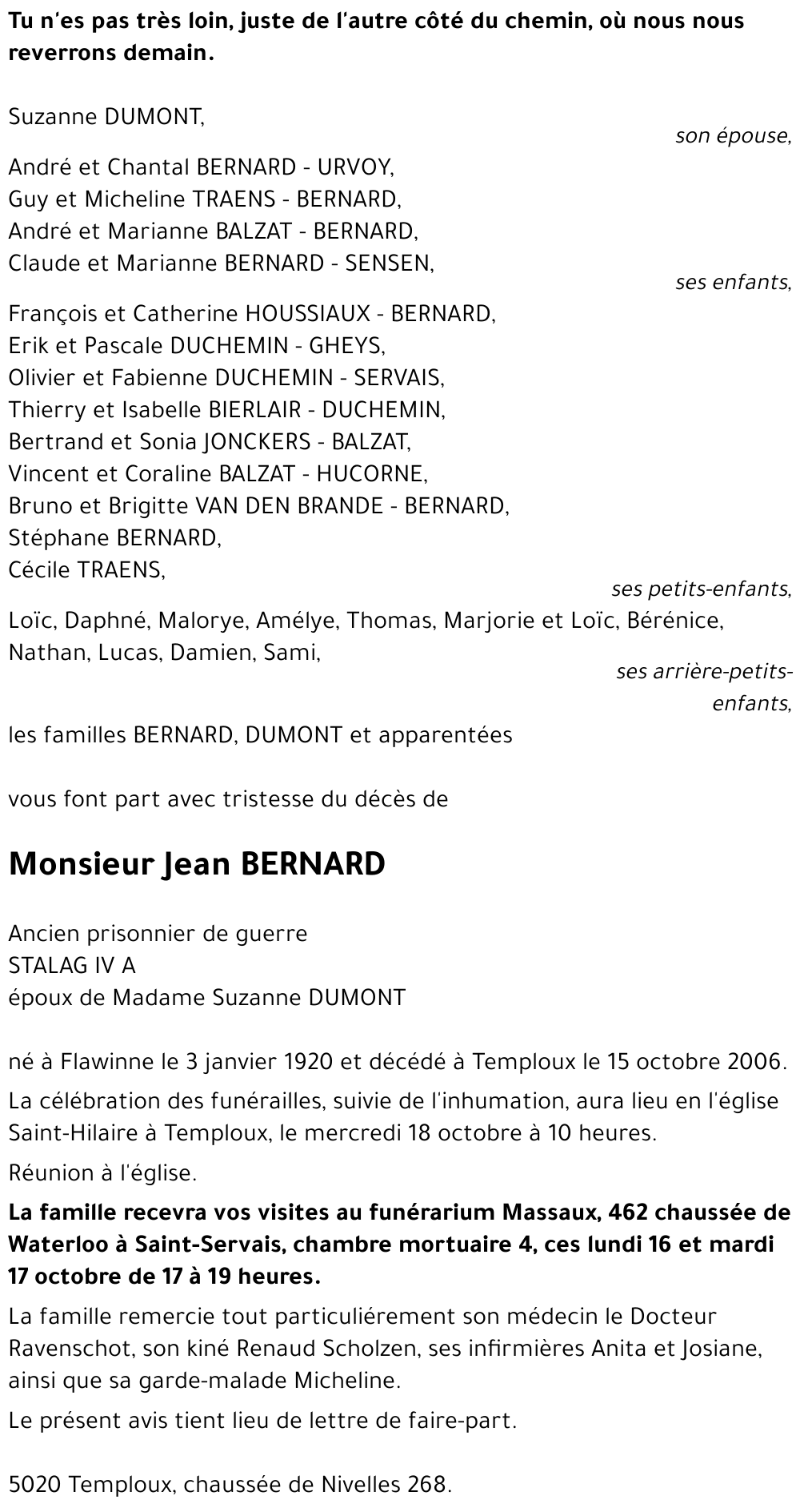 Jean BERNARD