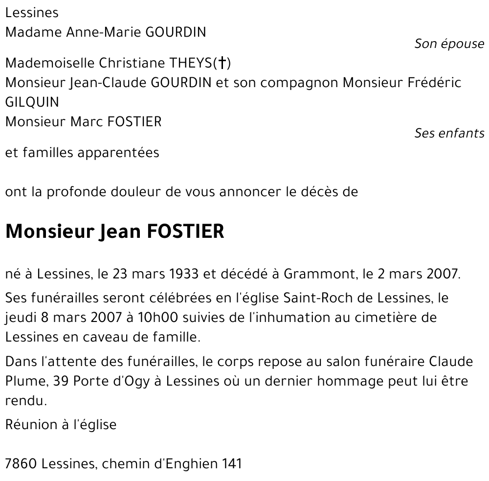 Jean FOSTIER