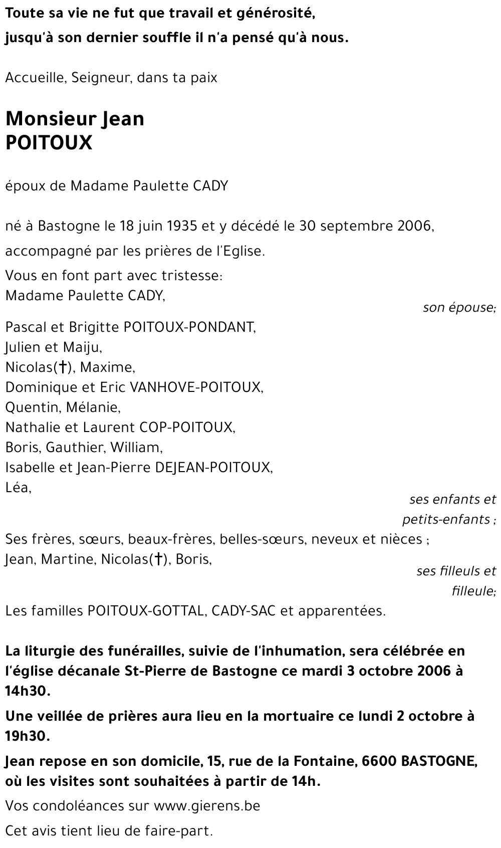 Jean POITOUX