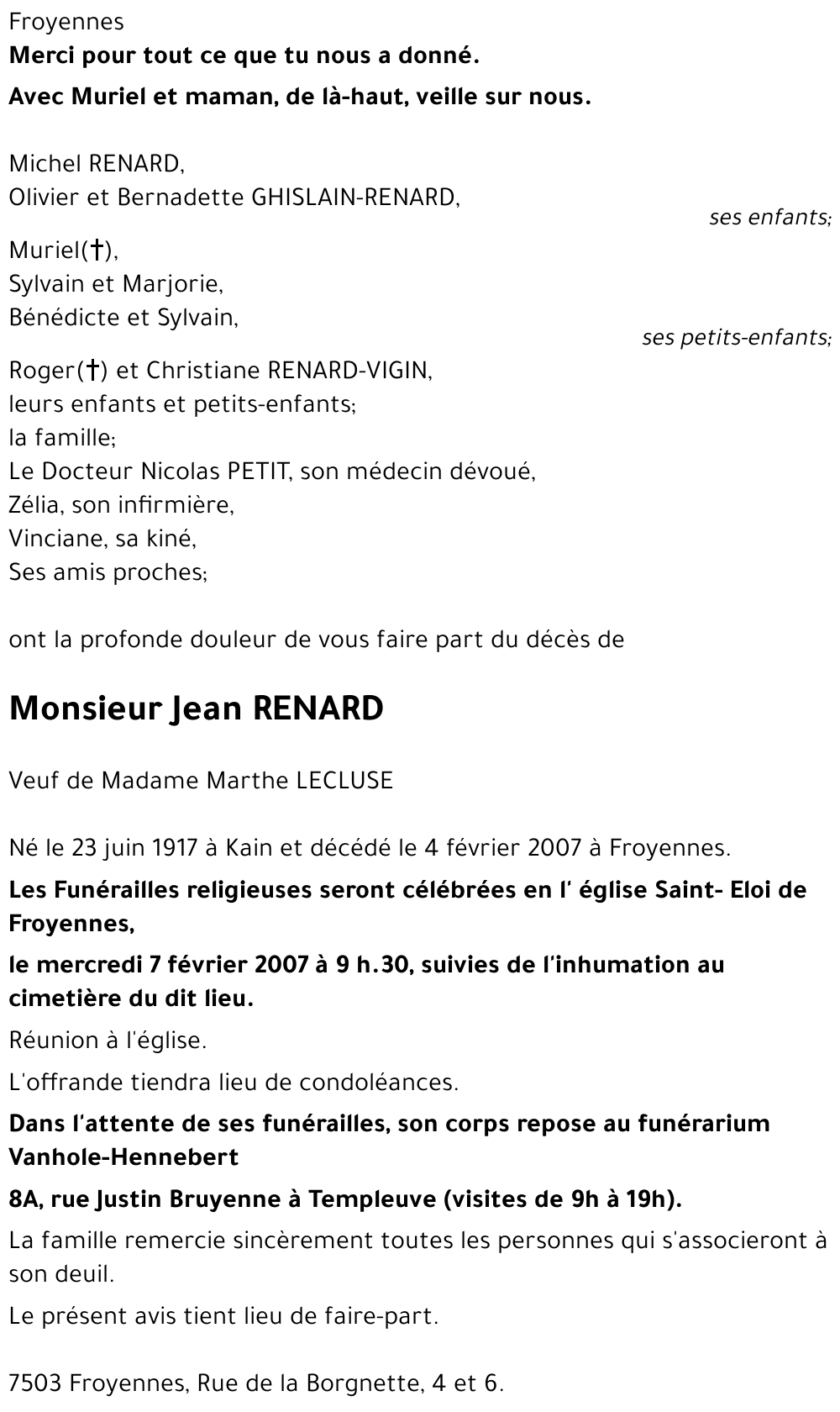 Jean RENARD