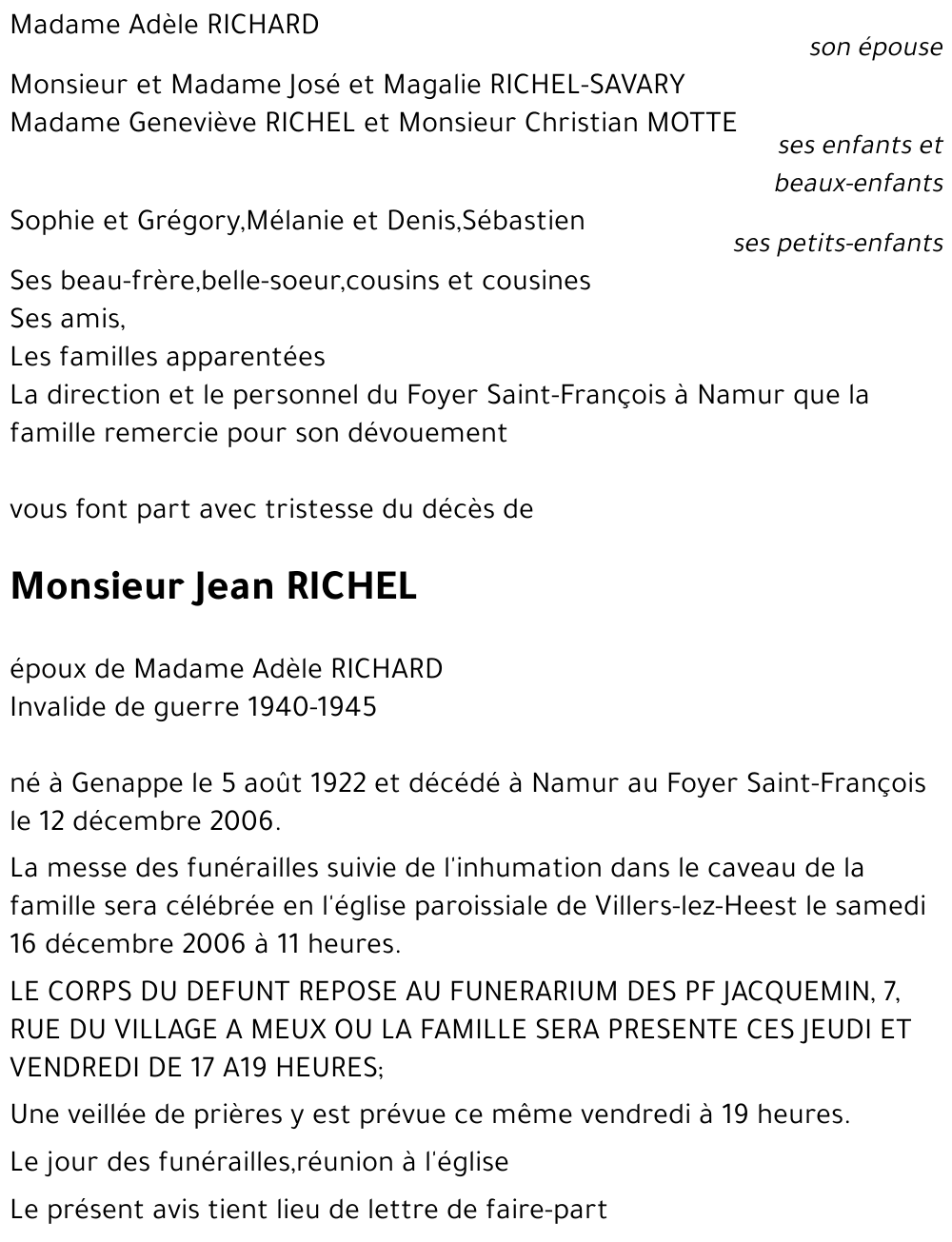 Jean RICHEL