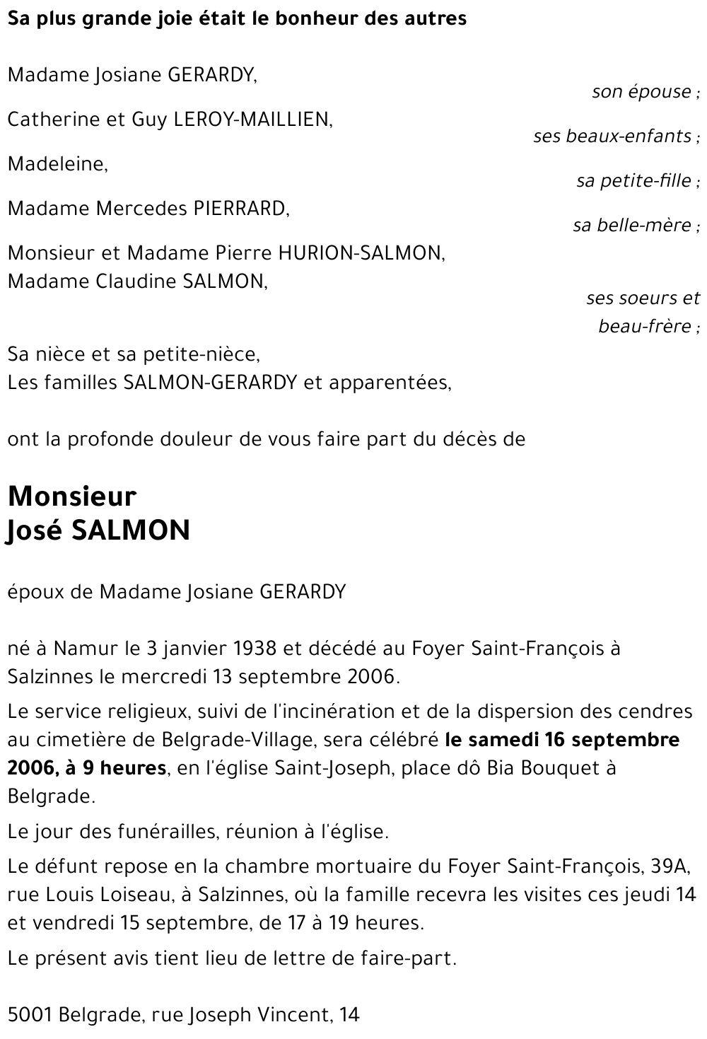 José SALMON
