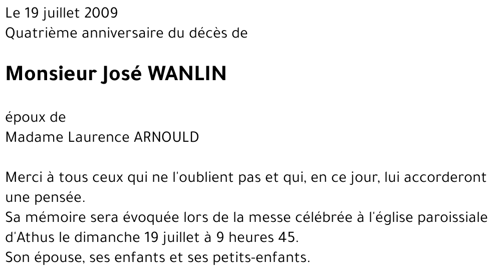 José WANLIN