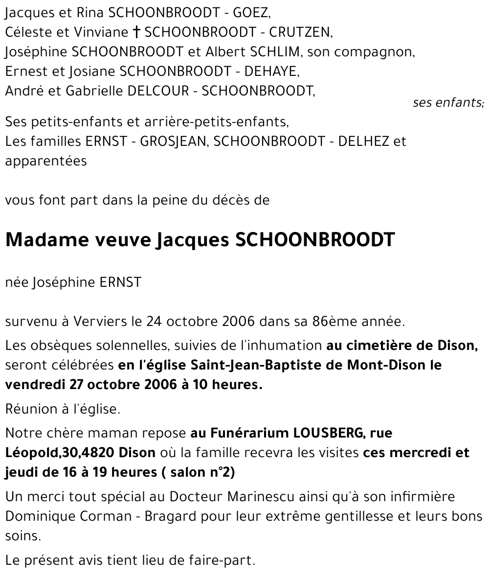 Joséphine ERNST