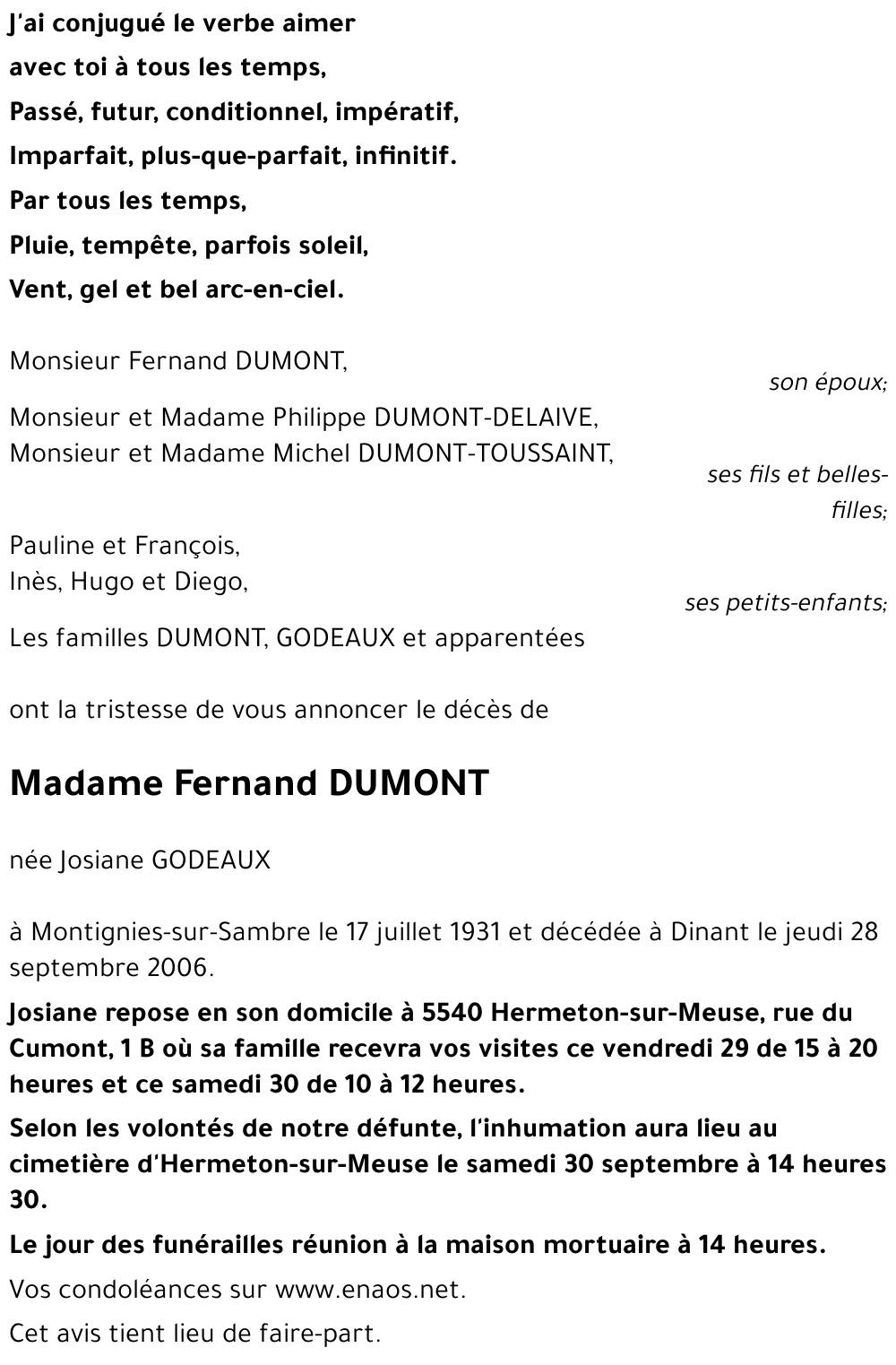 Josiane GODEAUX