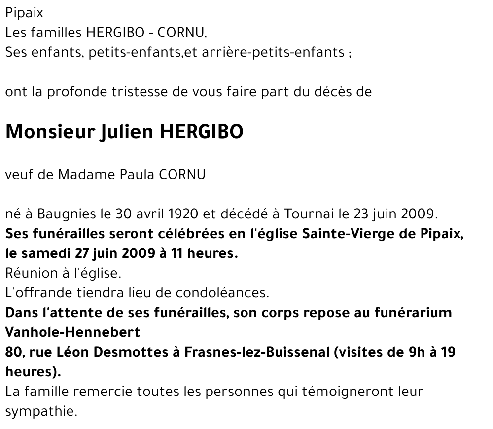 Julien HERGIBO