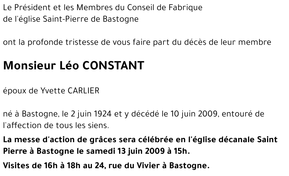 Léo CONSTANT