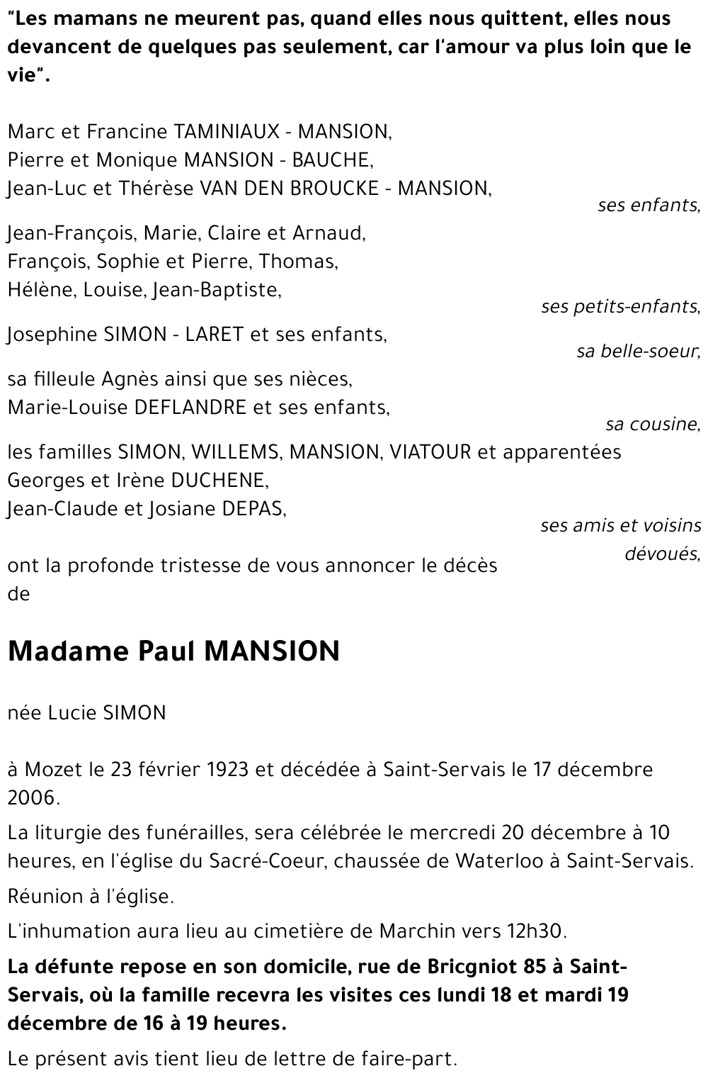 Lucie SIMON