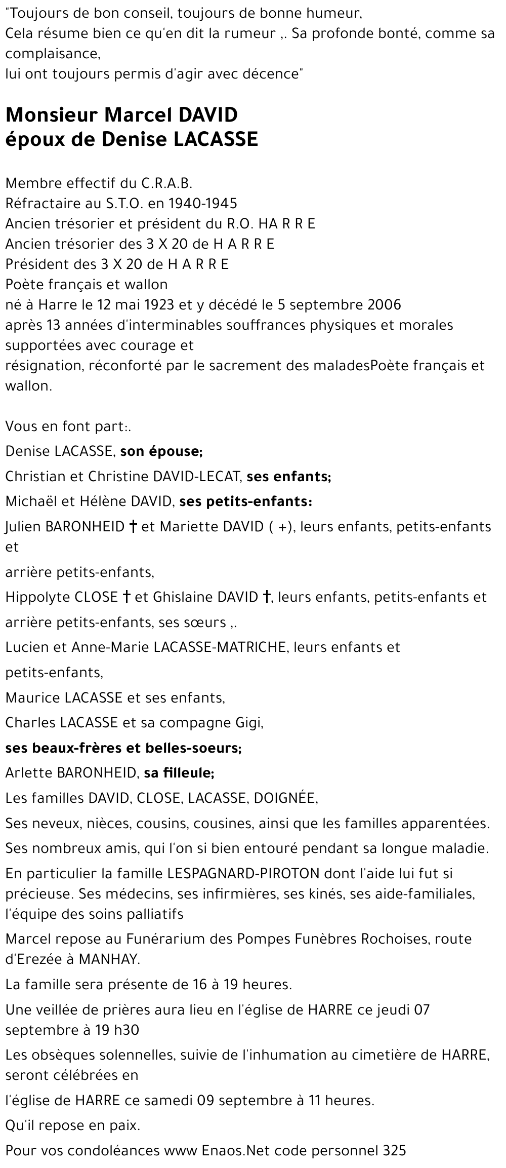 Marcel DAVID