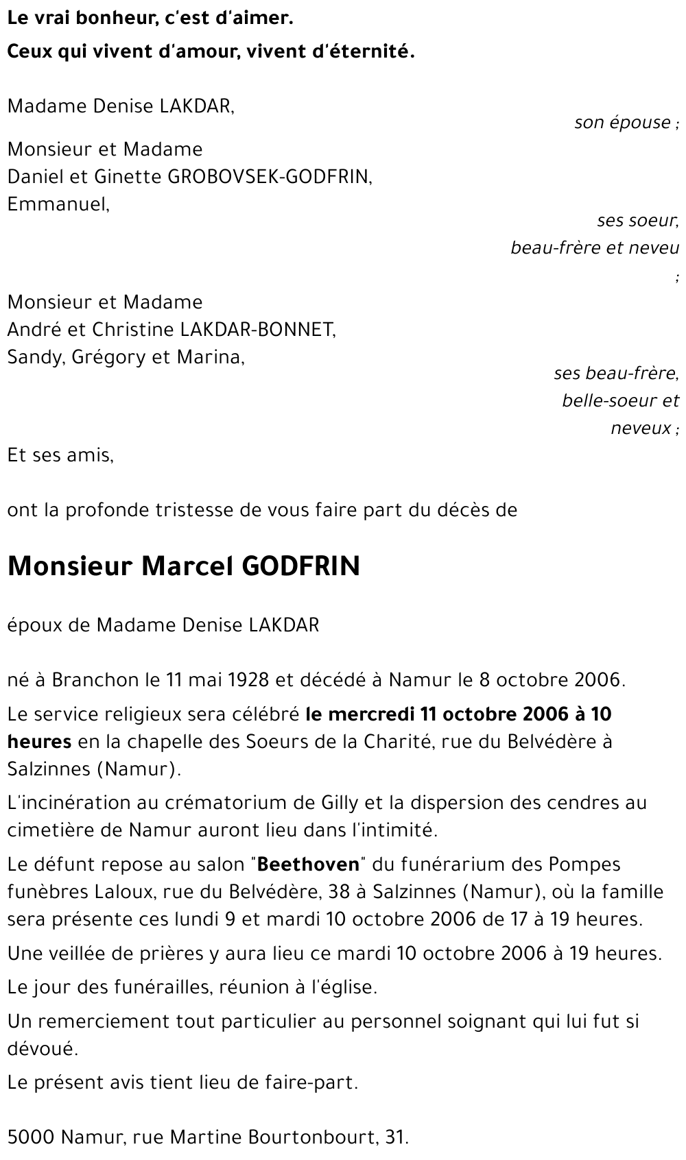 Marcel GODFRIN