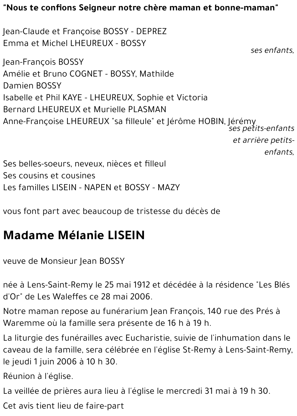 Mélanie LISEIN