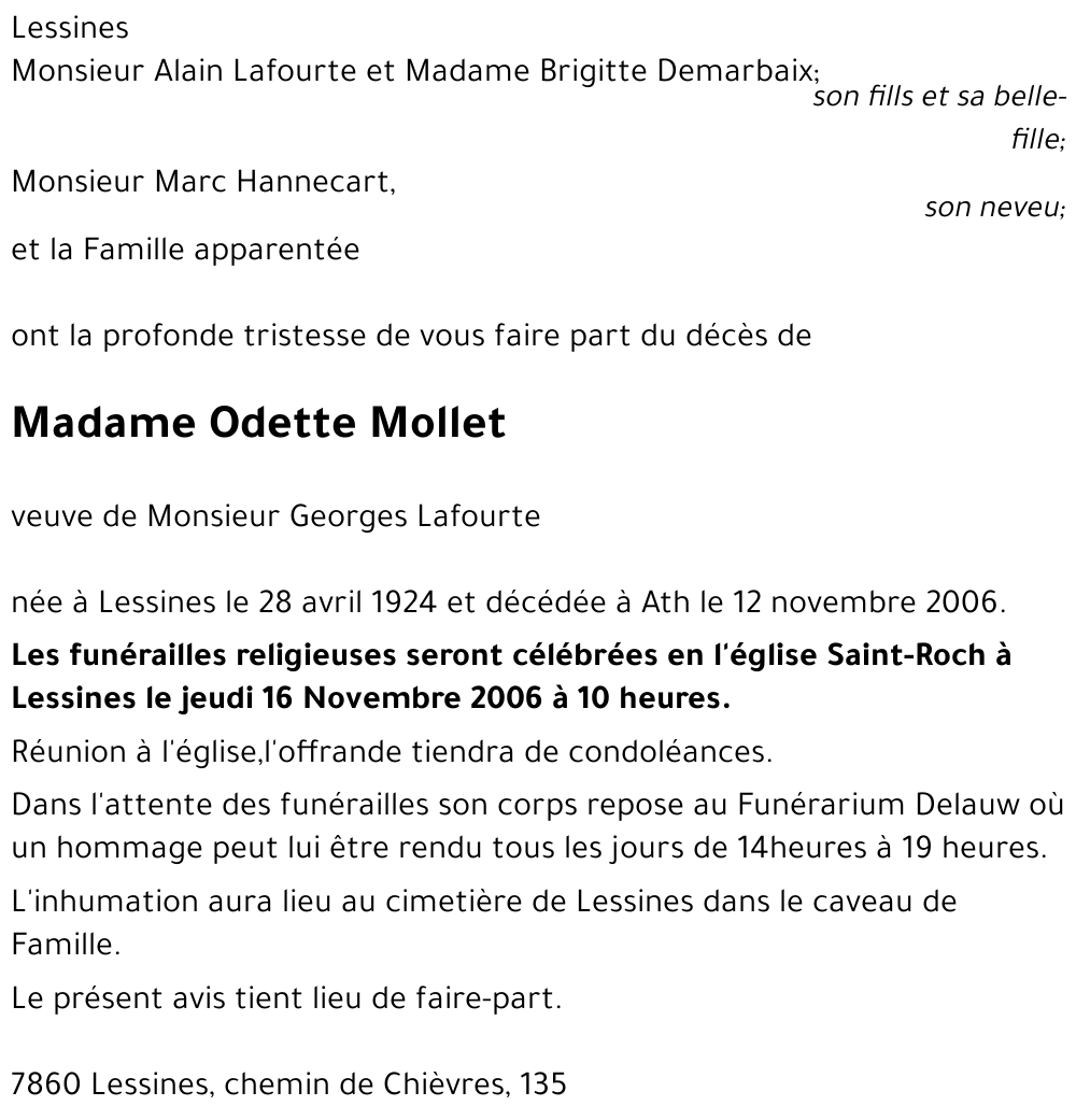 Odette Mollet