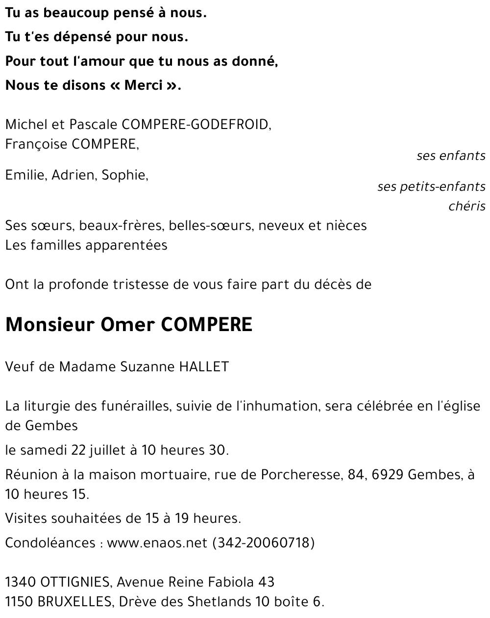 Omer COMPERE
