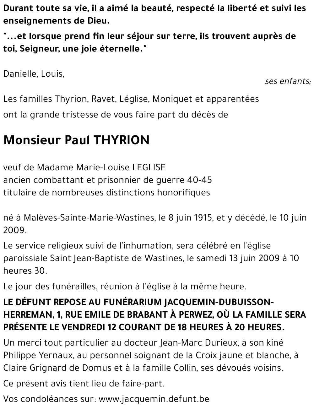 Paul THYRION