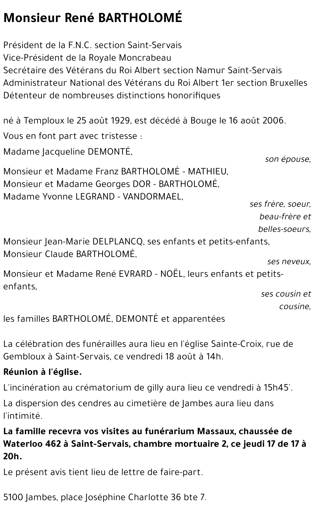 René BARTHOLOMÉ