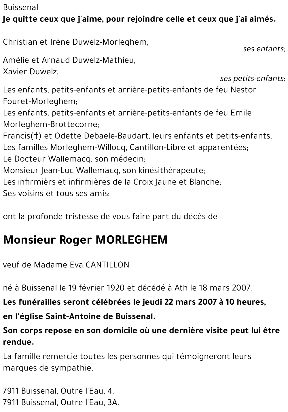 Roger MORLEGHEM