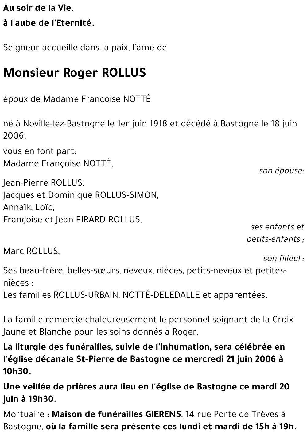 Roger ROLLUS