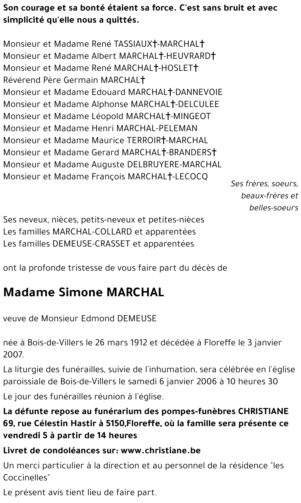 Simone MARCHAL