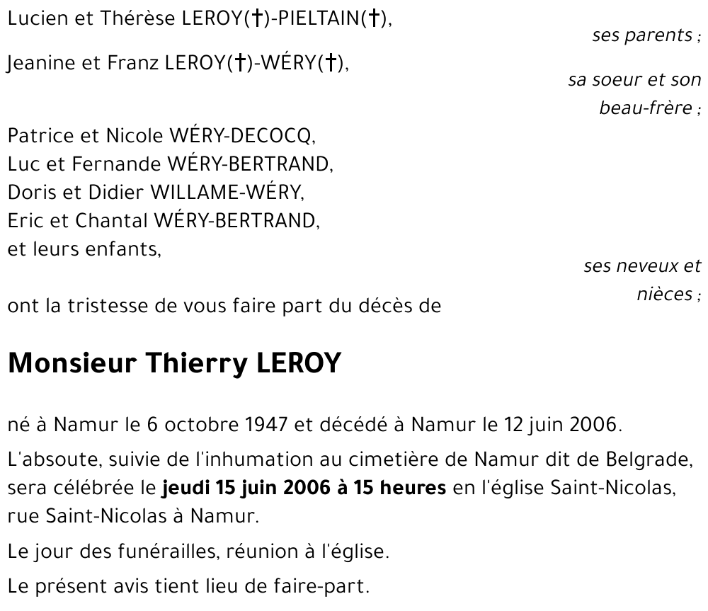 Thierry LEROY