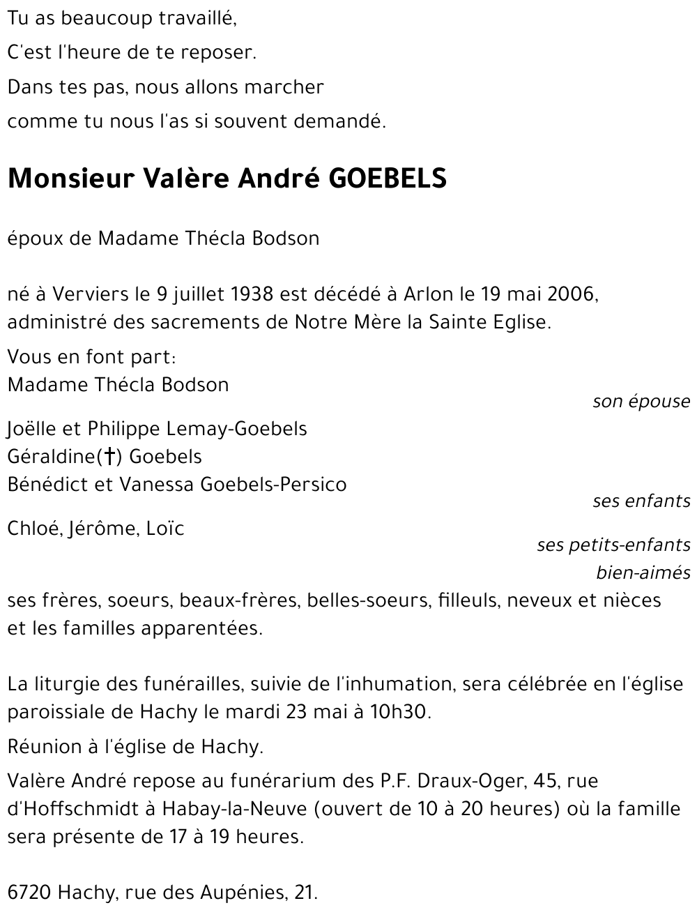 Valère Goebels