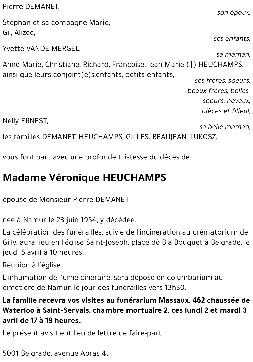 Véronique HEUCHAMPS