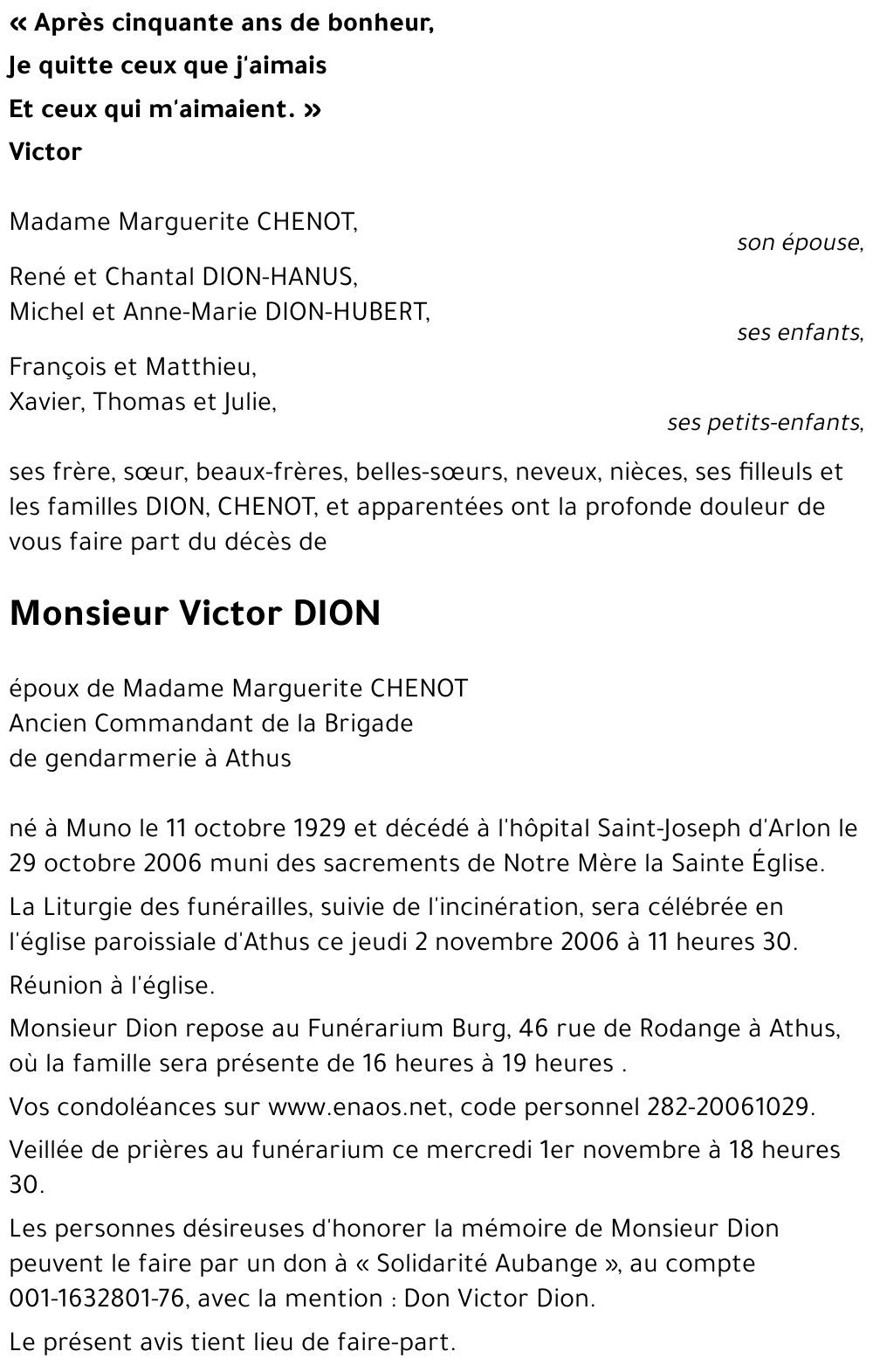 Victor DION