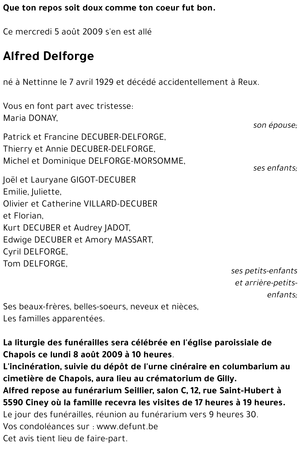 Alfred Delforge