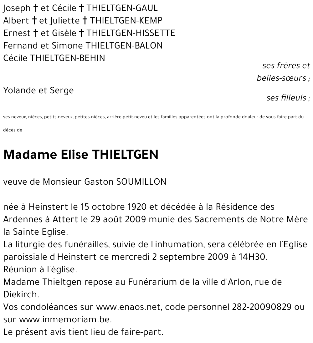 Elise THIELTGEN