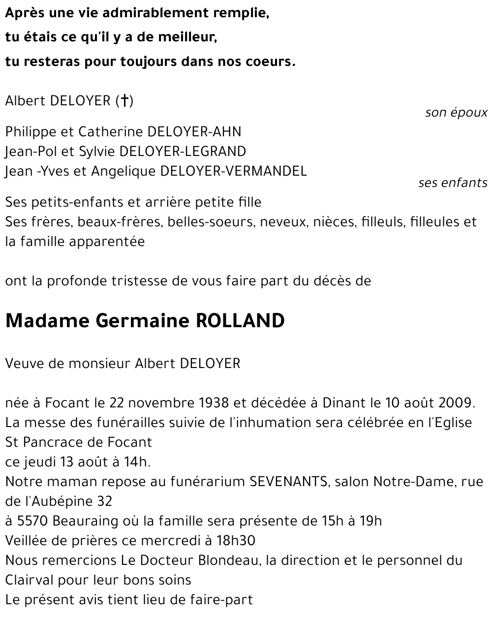 Germaine ROLLAND