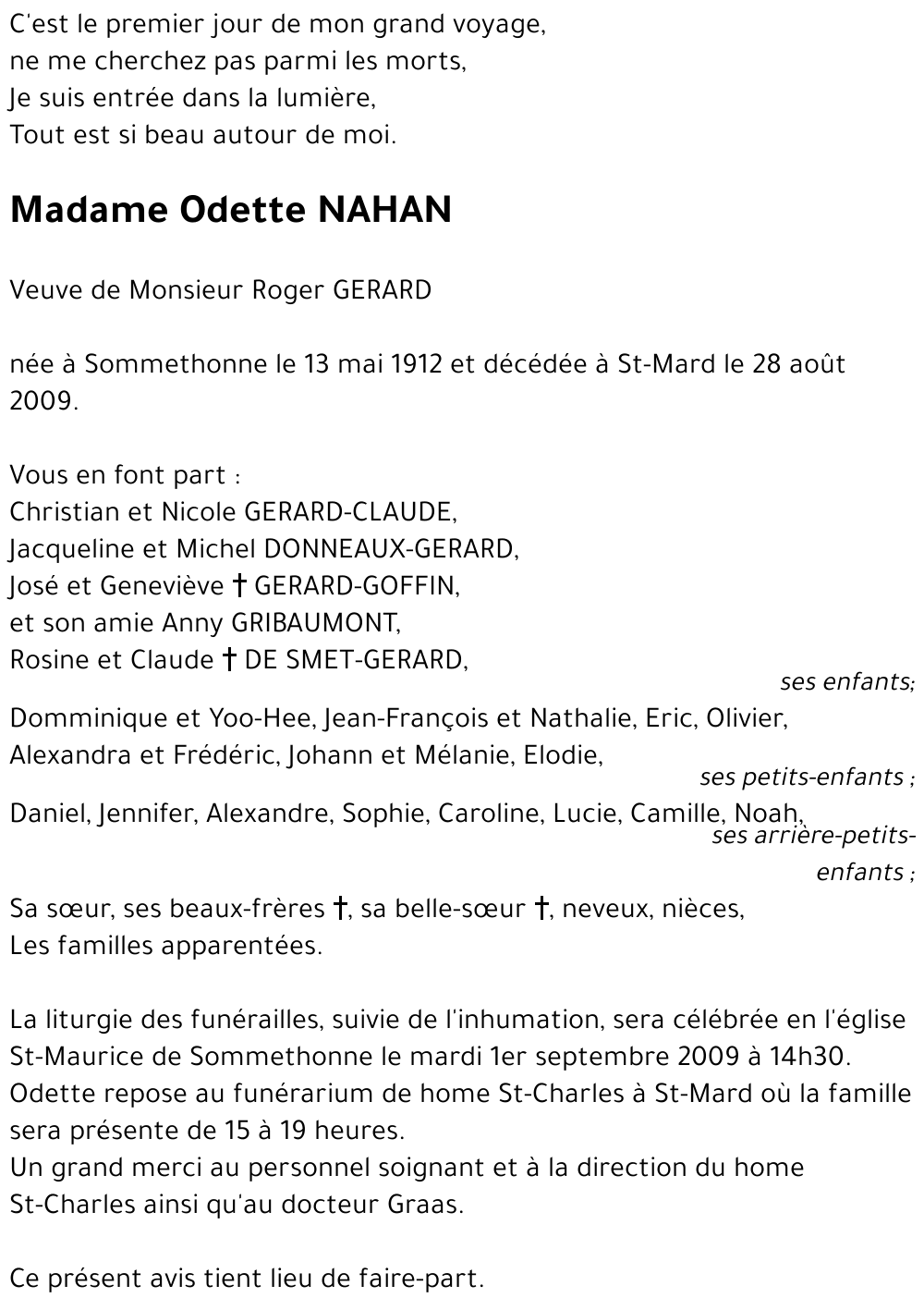 Odette NAHAN