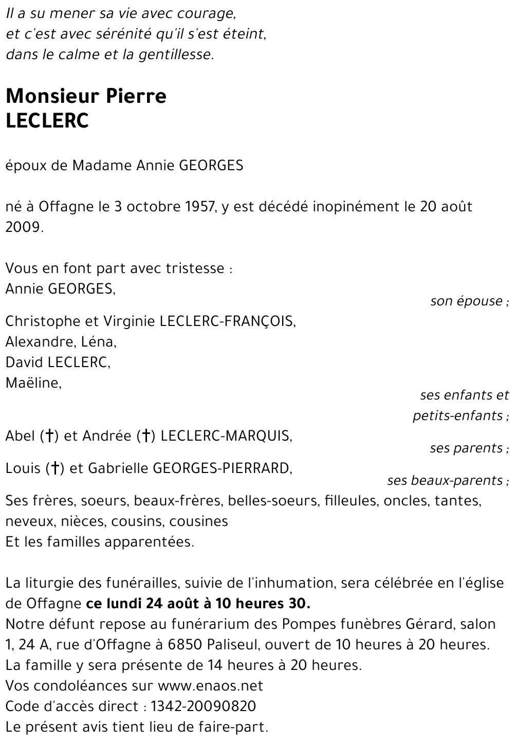 Pierre LECLERC
