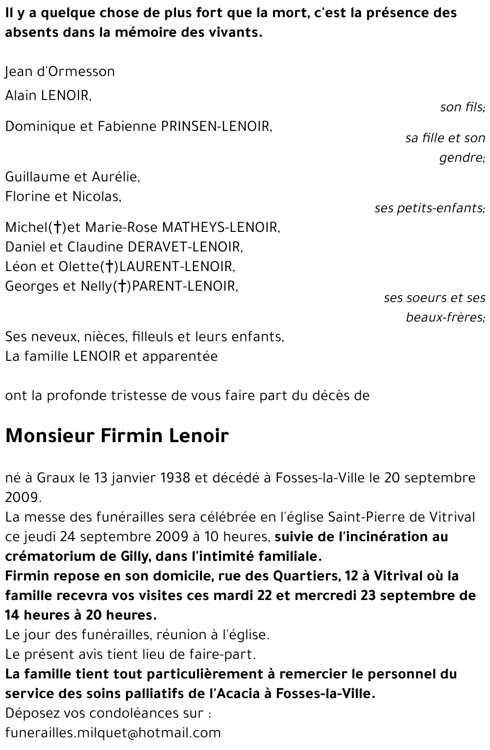 Firmin Lenoir