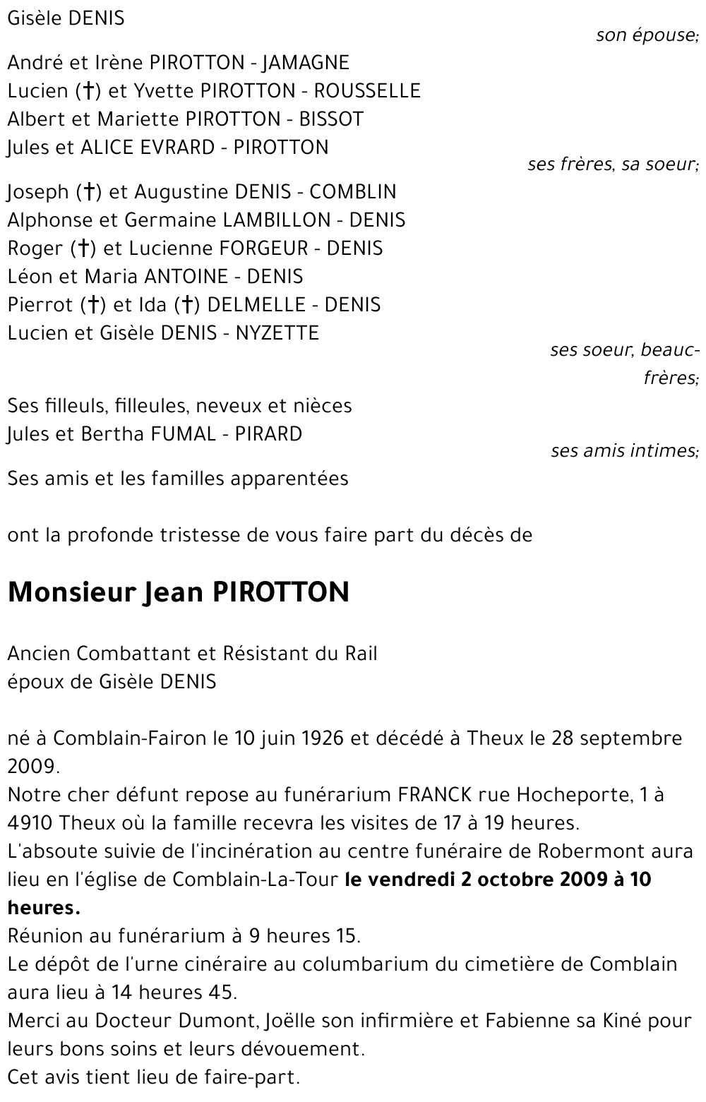 Jean PIROTTON
