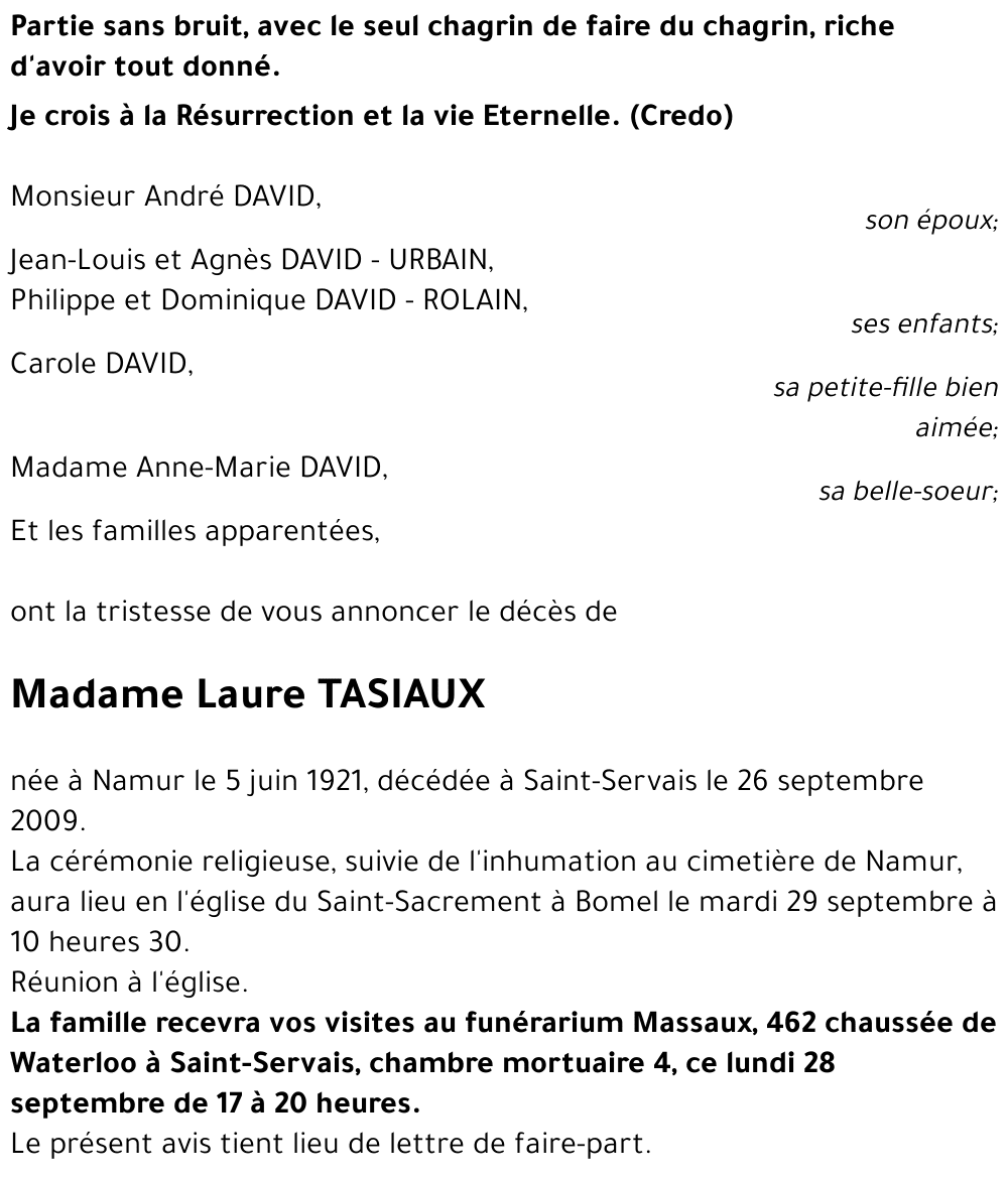 Laure TASIAUX