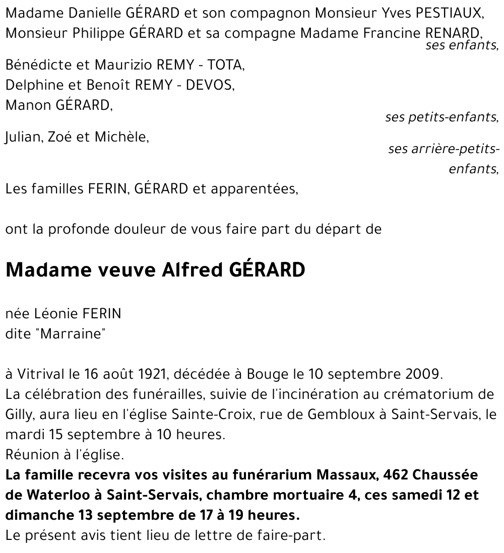 Léonie FERIN