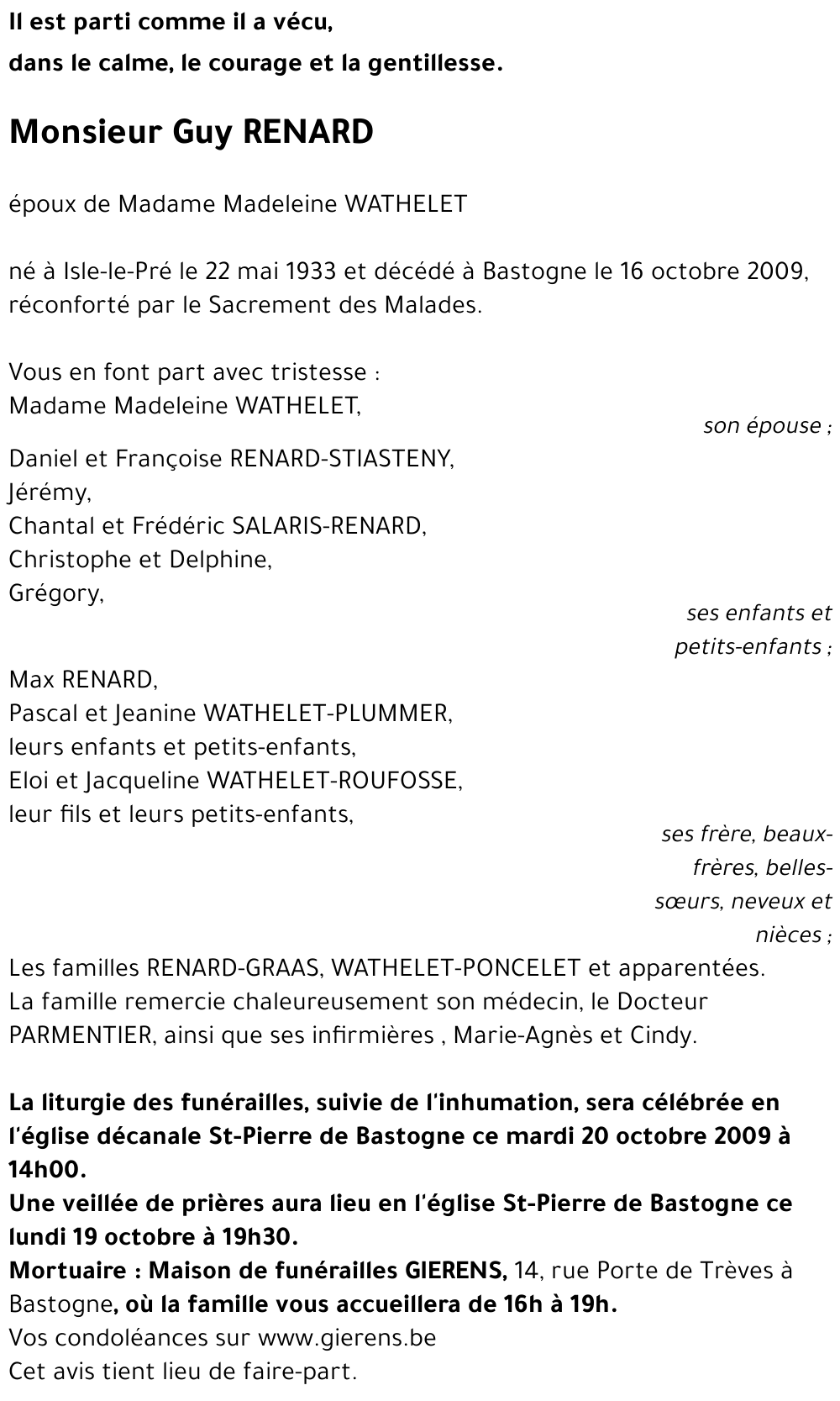 Guy RENARD