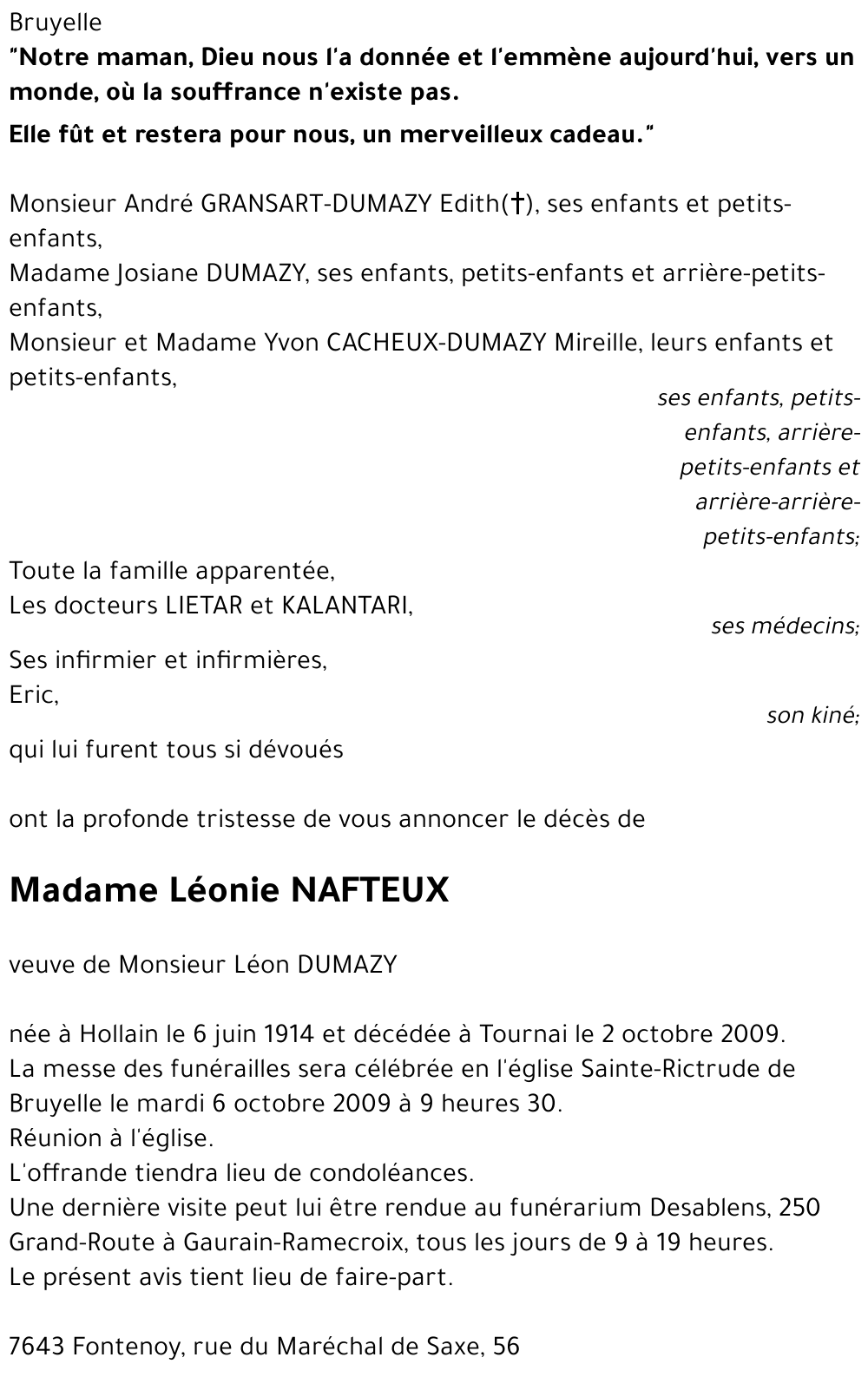 Léonie NAFTEUX