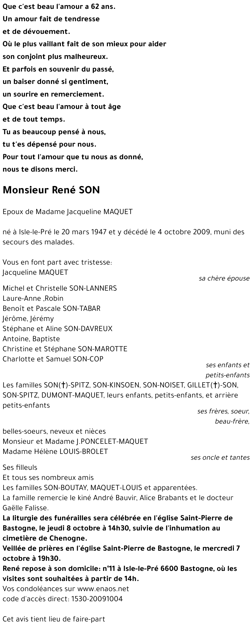 René SON