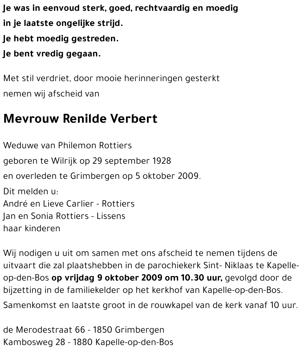Renilde Verbert