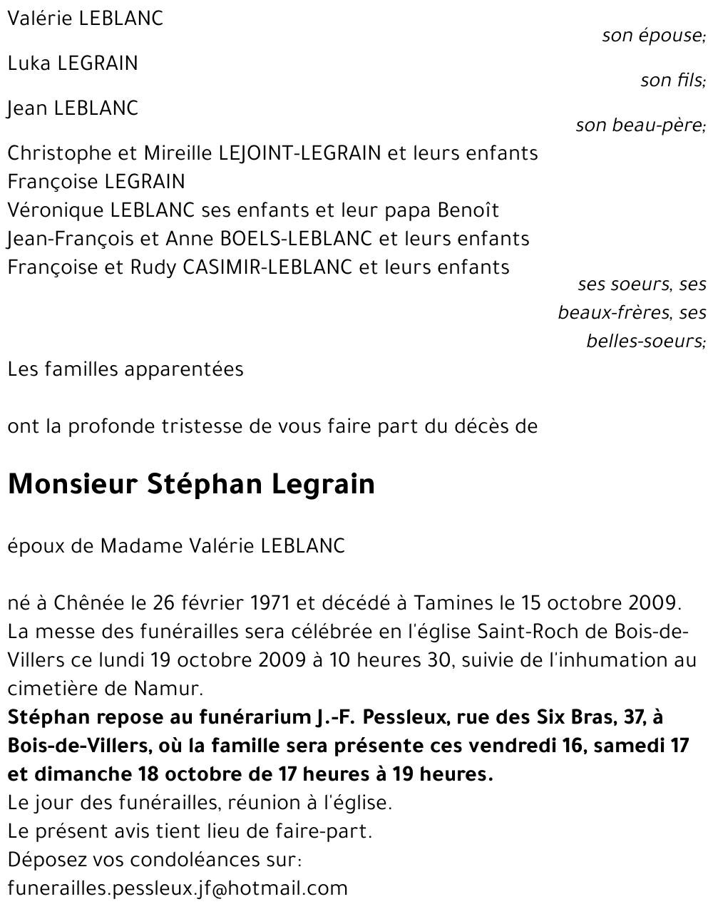 Stéphan Legrain