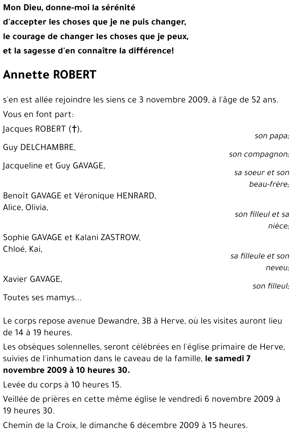 Annette ROBERT