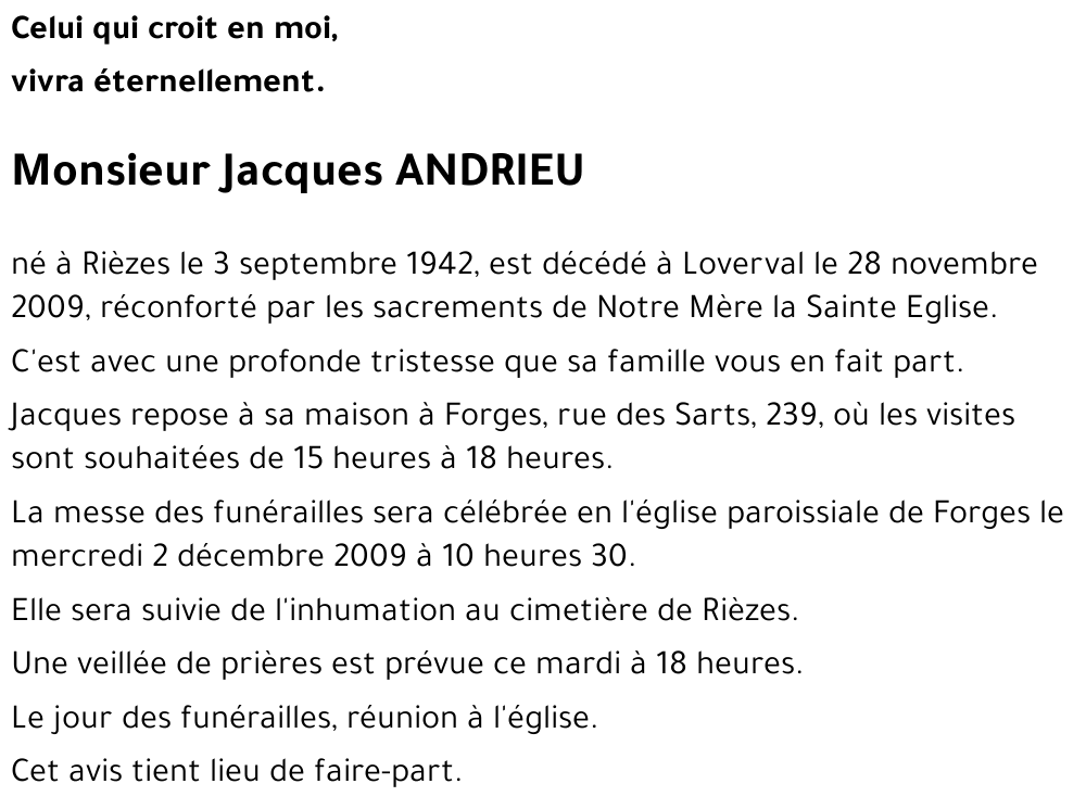 Jacques ANDRIEU